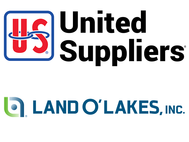 United Suppliers, Inc., and Land O&#039;Lakes, Inc., have approved a merger of the Iowa and Minnesota ag retailers. (Logos courtesy of Land O&#039;Lakes and United Suppliers Inc.)
